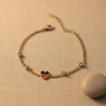 Watermelon Charm Bracelet