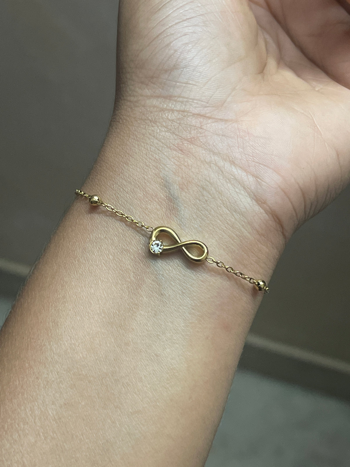 Infinity Bead Bracelet