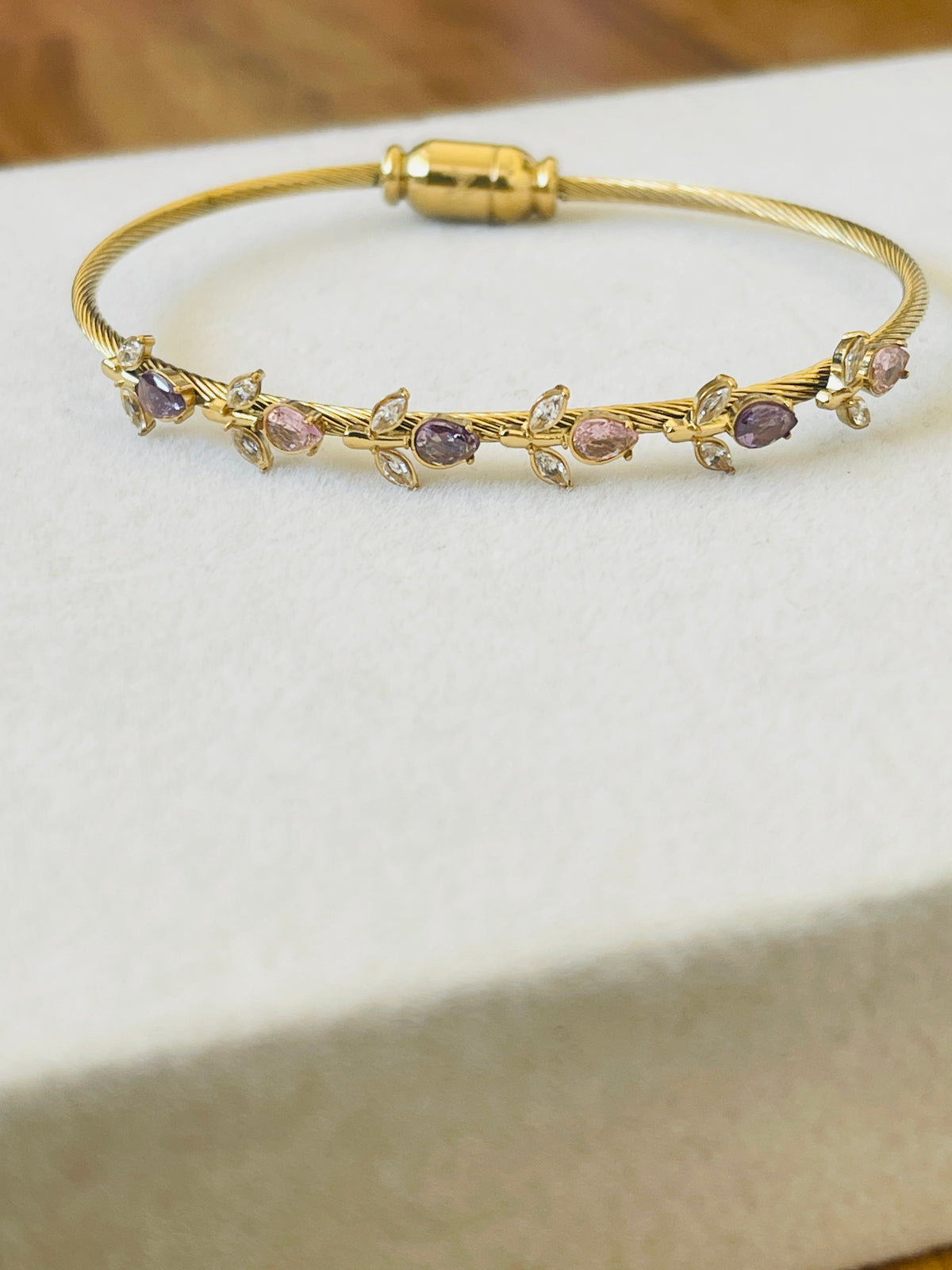 Purple Tulip Bangle