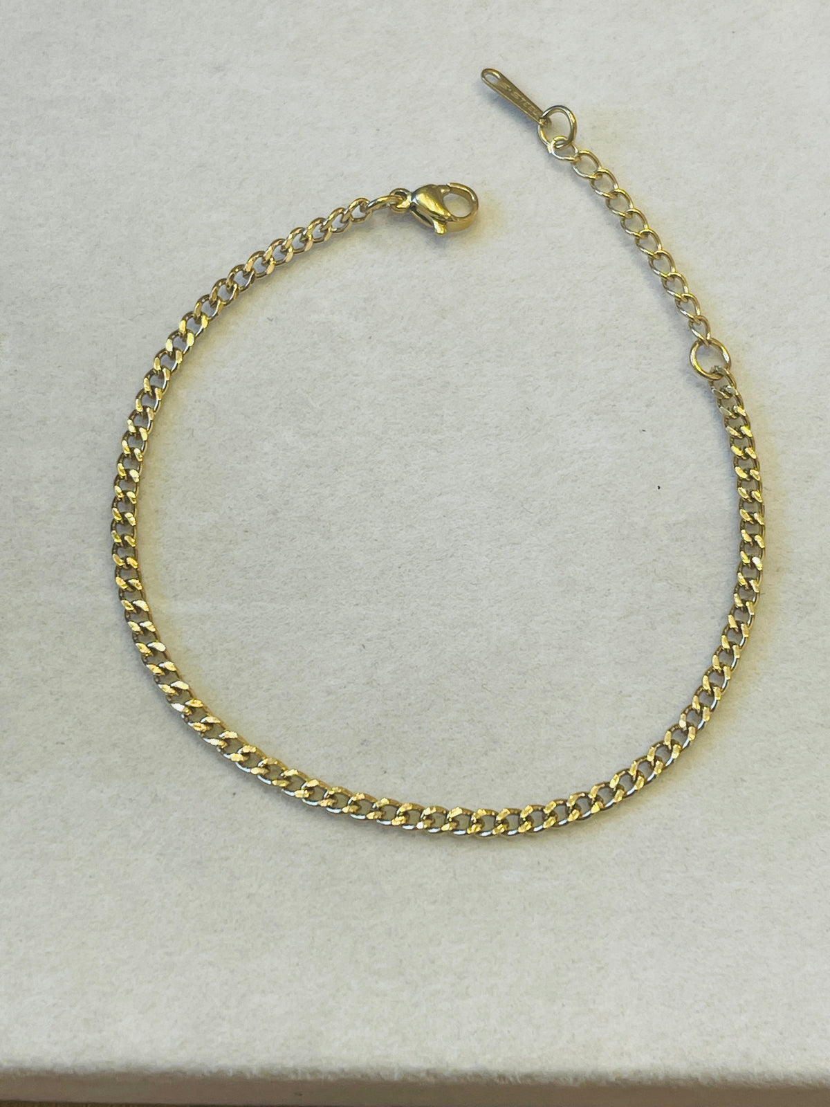 Curb Chain Anklet
