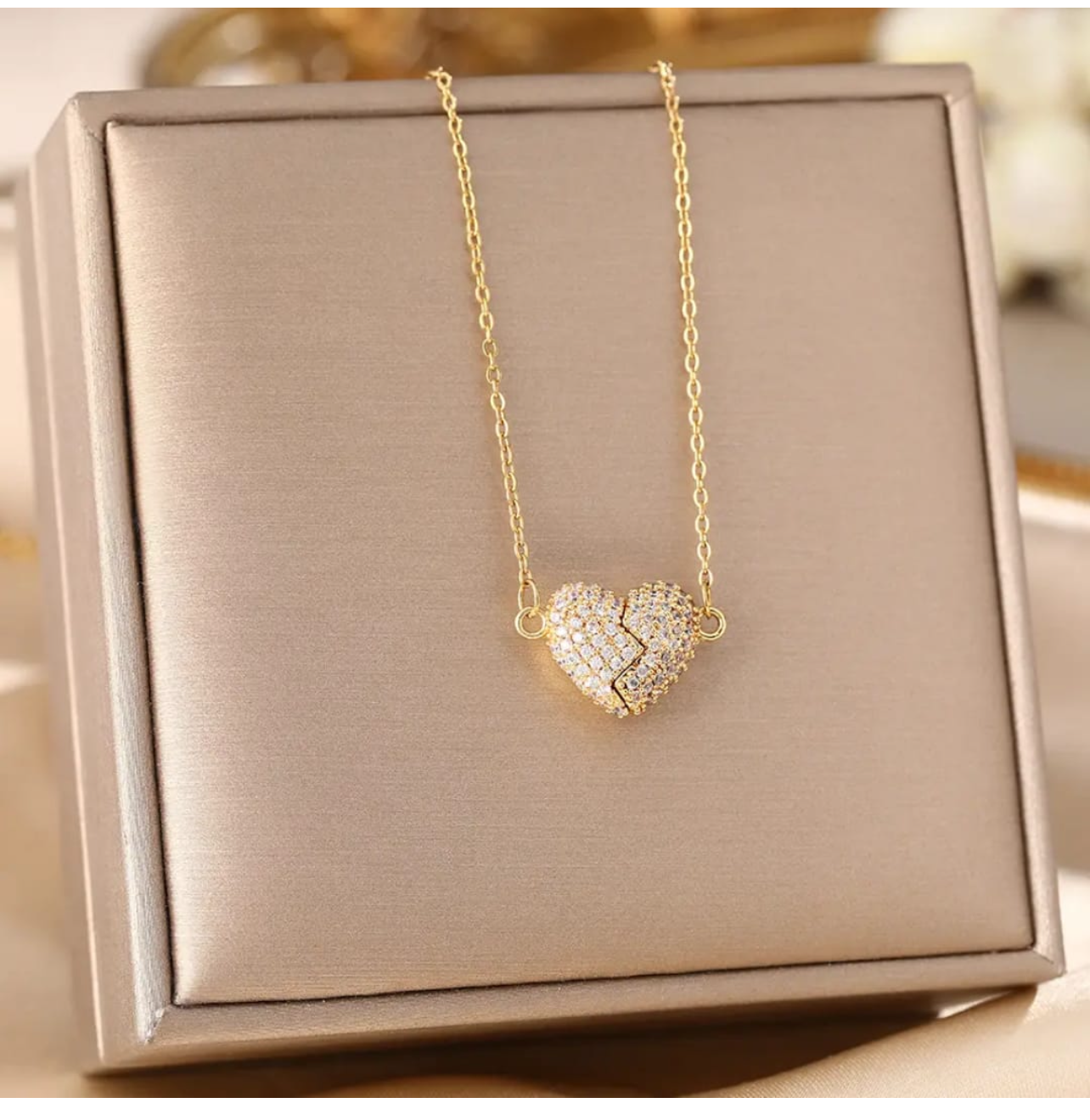 Magnetic Love Pendant Necklace