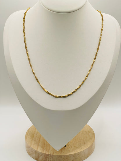 Golden Spiral Necklace