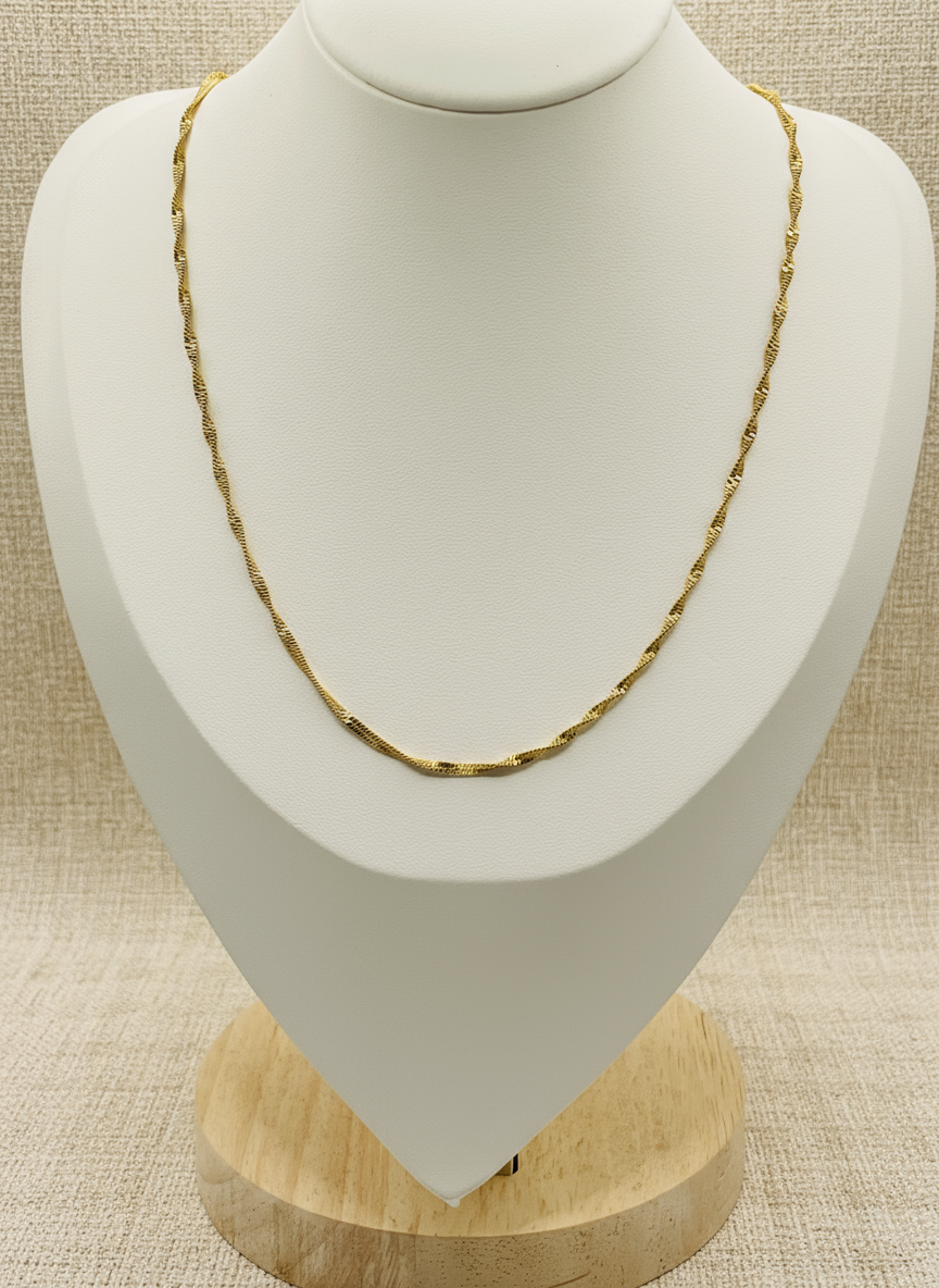 Golden Spiral Necklace