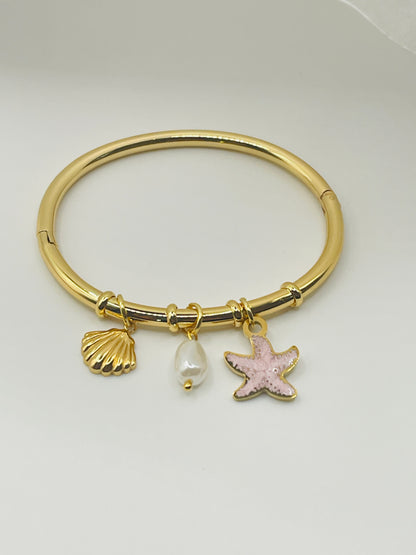 Ocean Charm Bangle