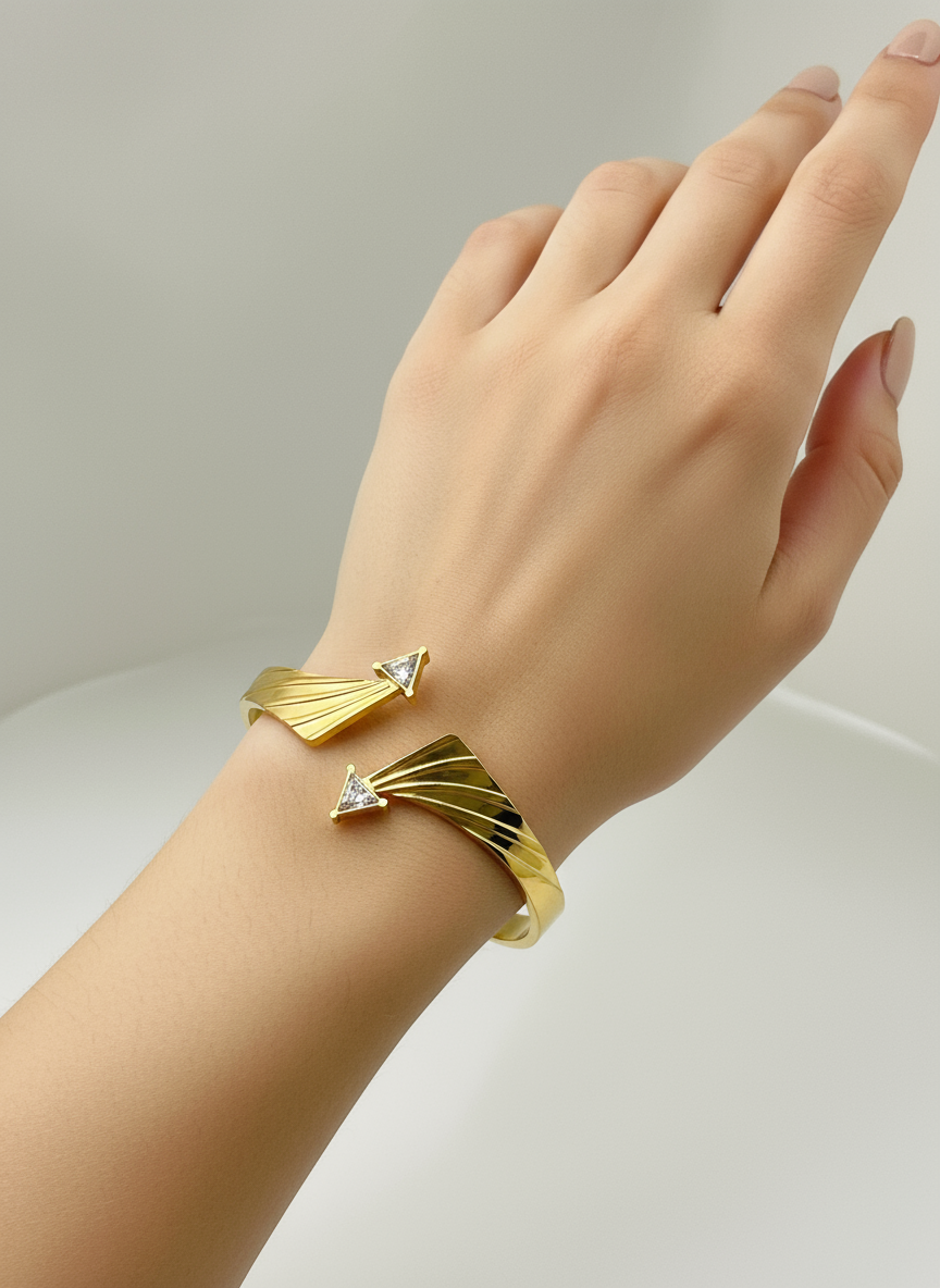 Tri Radiance Bangle