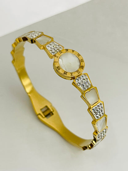 Roman Empress Gold Bangle