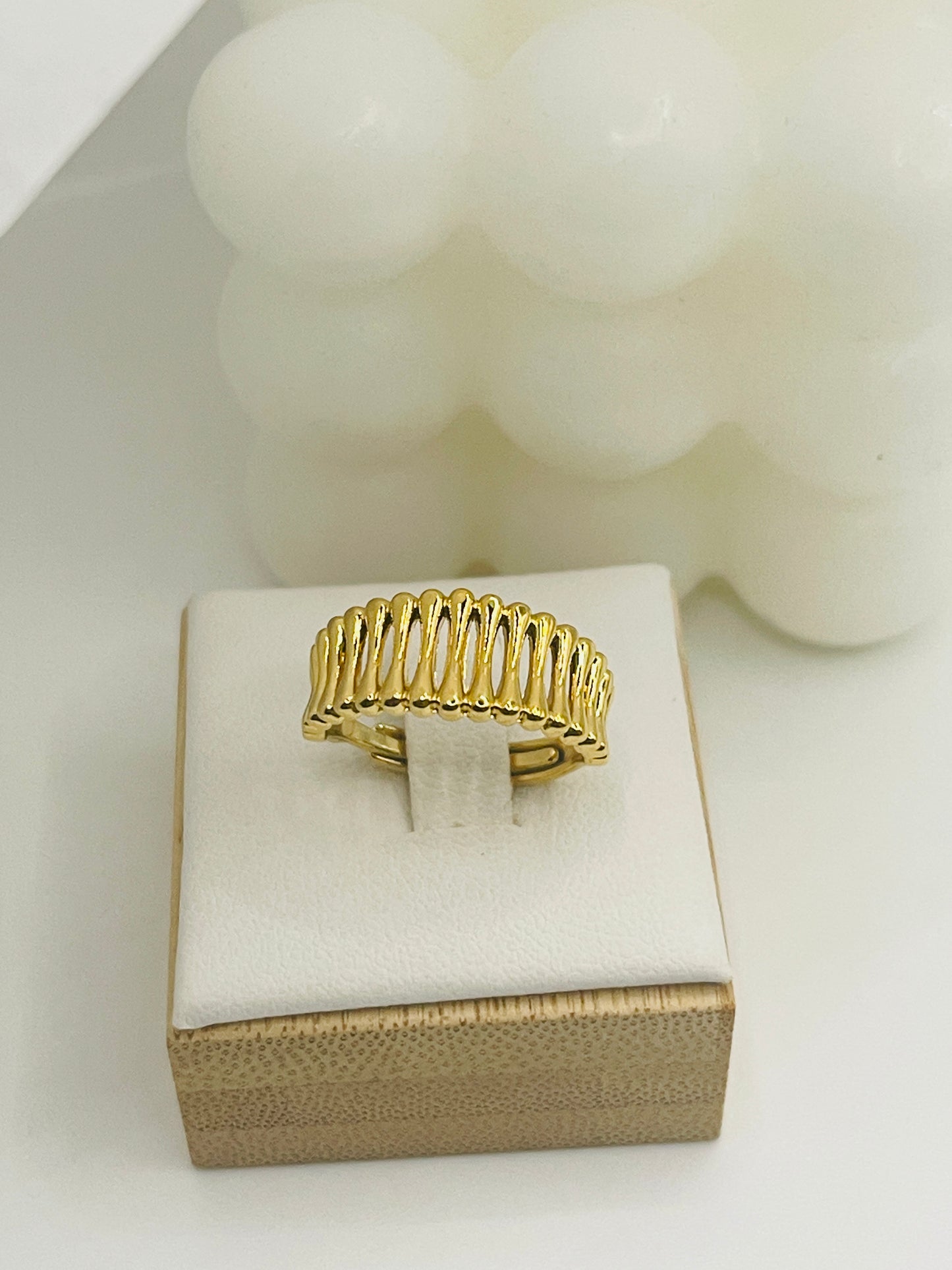 Sculptural Cuff Ring