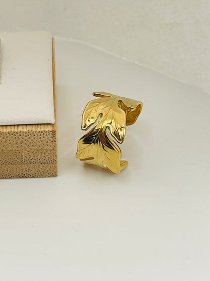 Leaf Adjustable Ring