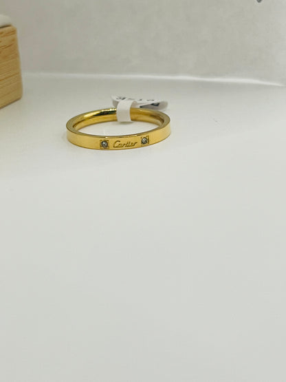 Timeless Slim Sparkle Ring