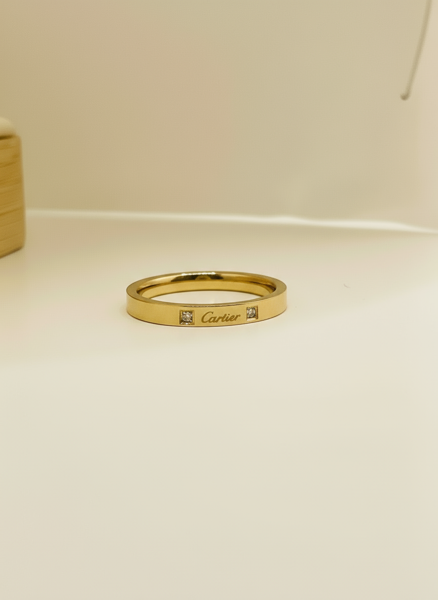 Timeless Slim Sparkle Ring