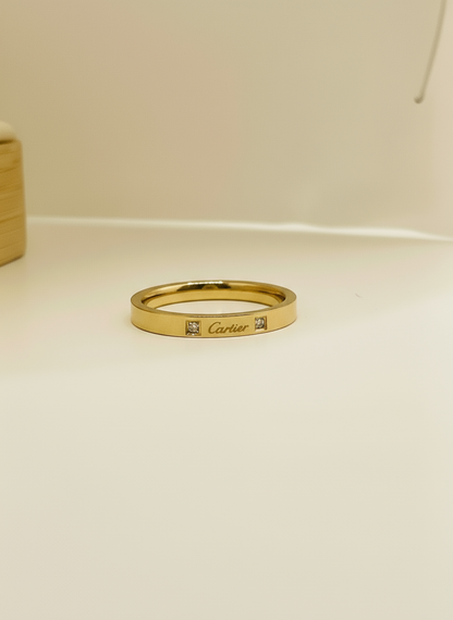 Timeless Slim Sparkle Ring