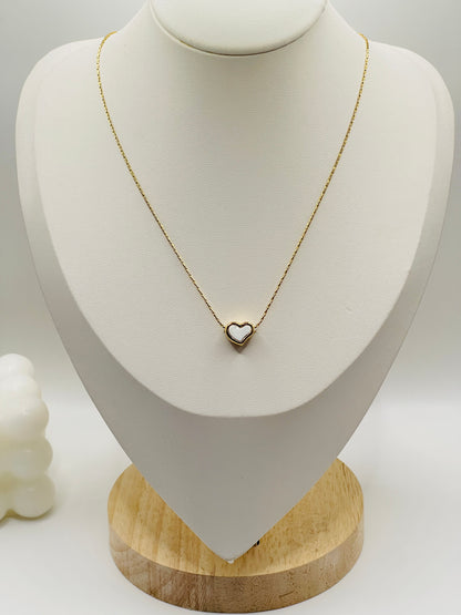 Aura Heart Gold Chain