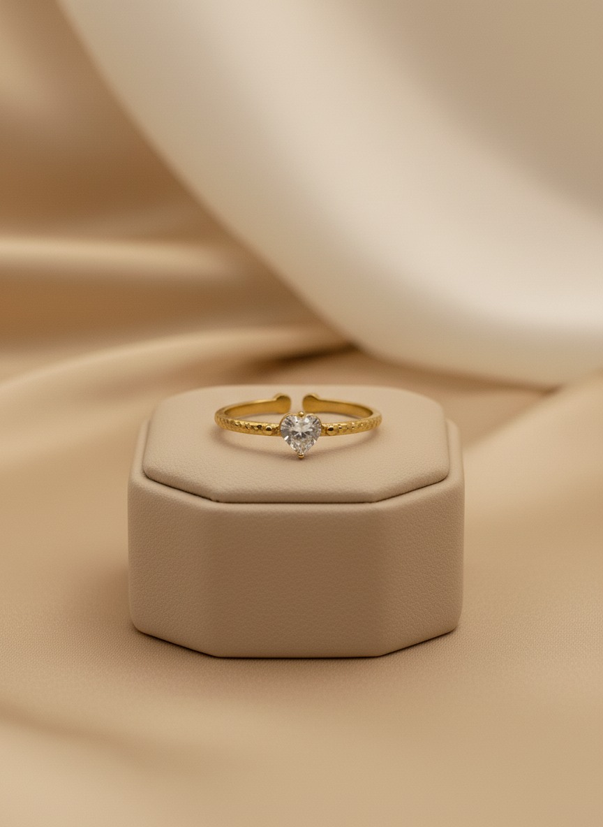 Heart-Shaped Ring