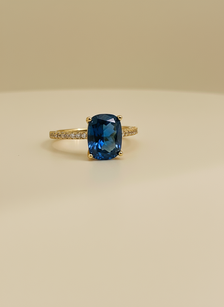 Xuping Ocean Sparkle Ring