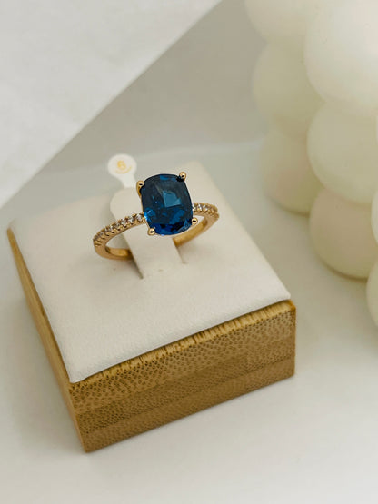 Xuping Ocean Sparkle Ring