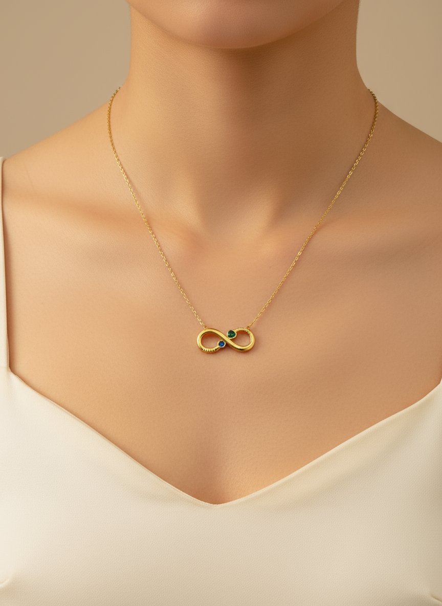 Evergreen Infinity Pendant