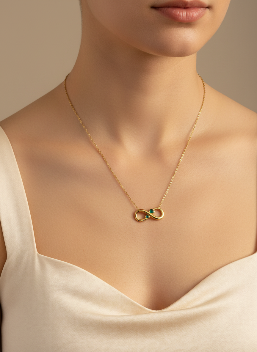 Evergreen Infinity Pendant