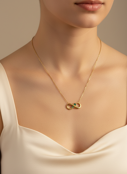 Evergreen Infinity Pendant