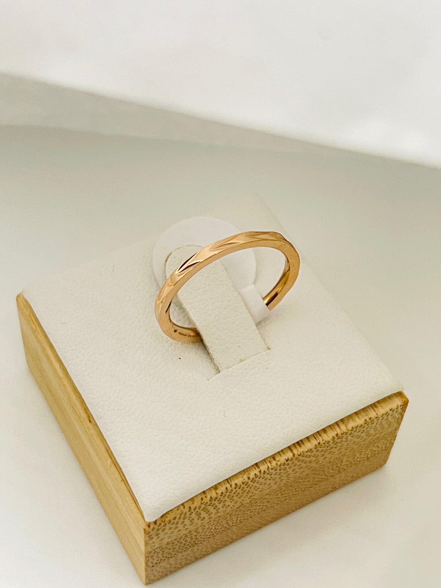 Rose gold Minimalist Stackable Ring