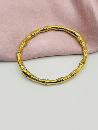 Kids Gold Bamboo Bangle