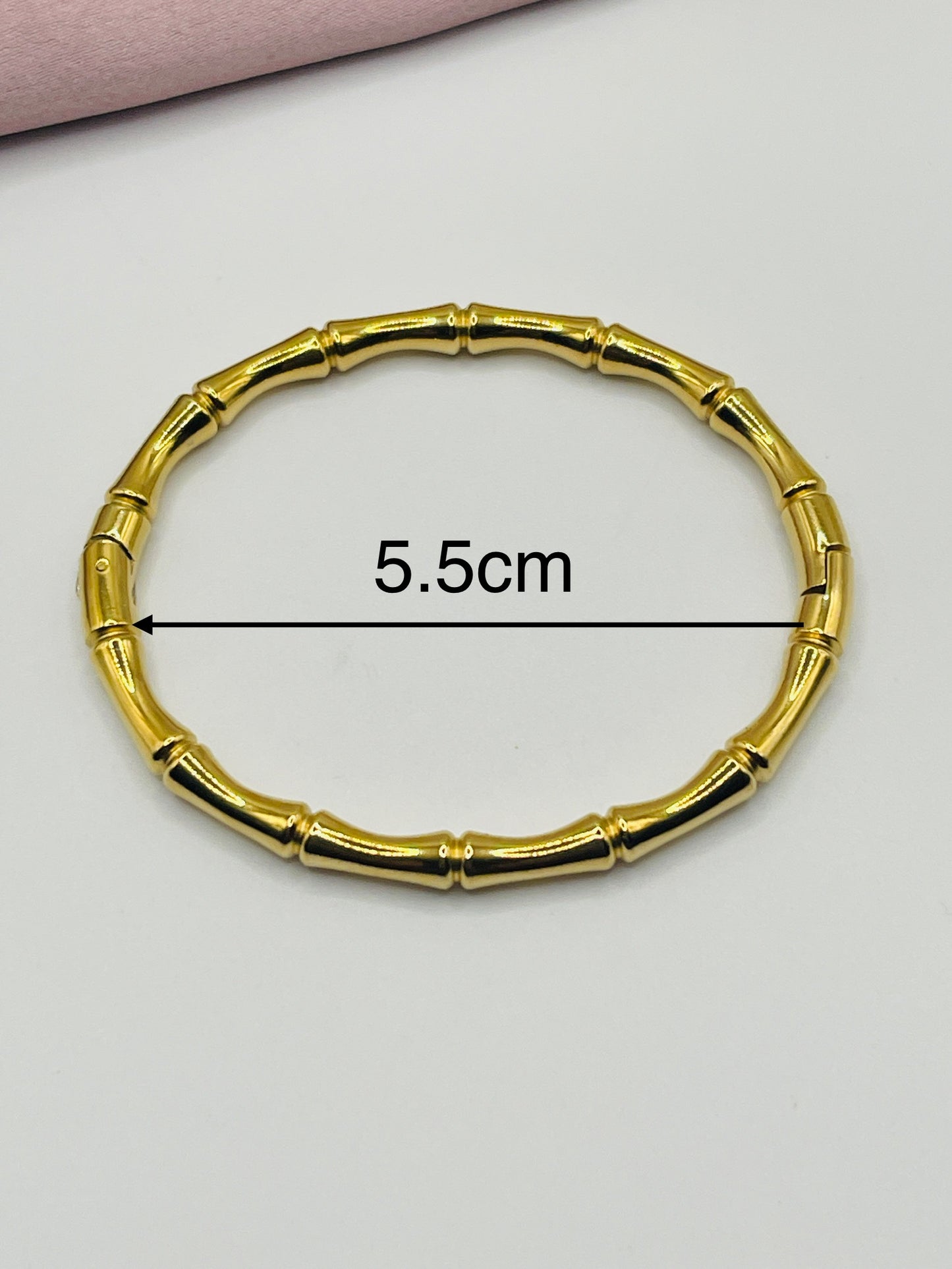 Kids Gold Bamboo Bangle