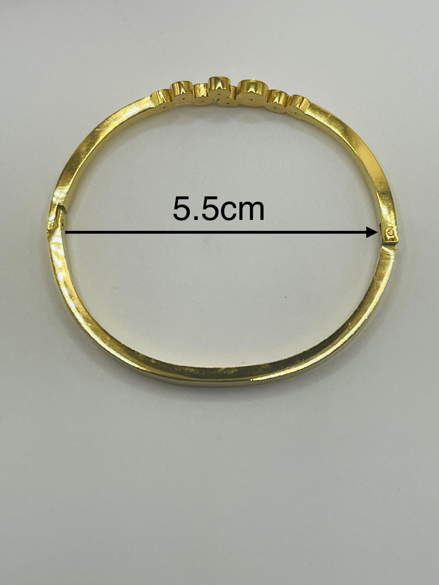 Kids Gold Bubble Cluster Bangle