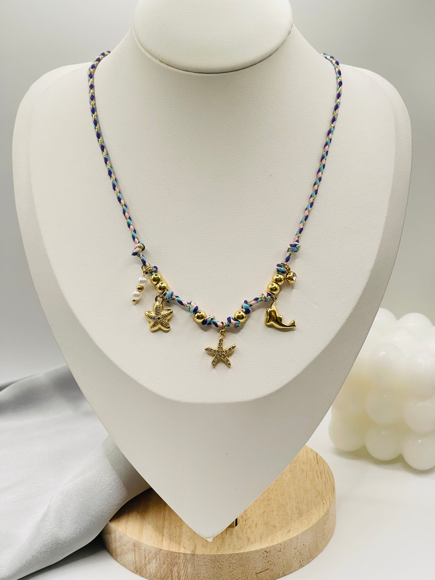 Coastal Charm Thread Choker