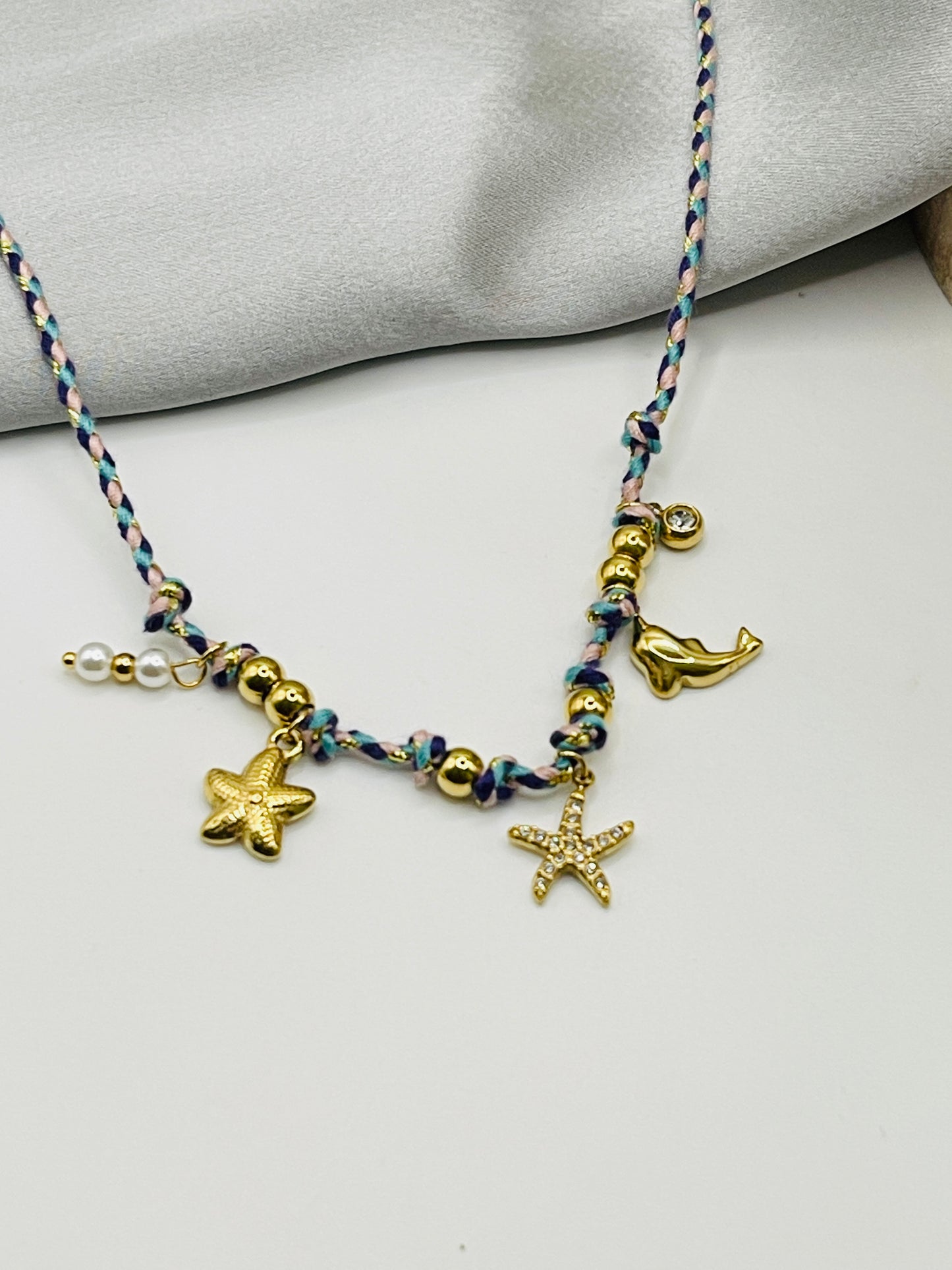 Coastal Charm Thread Choker