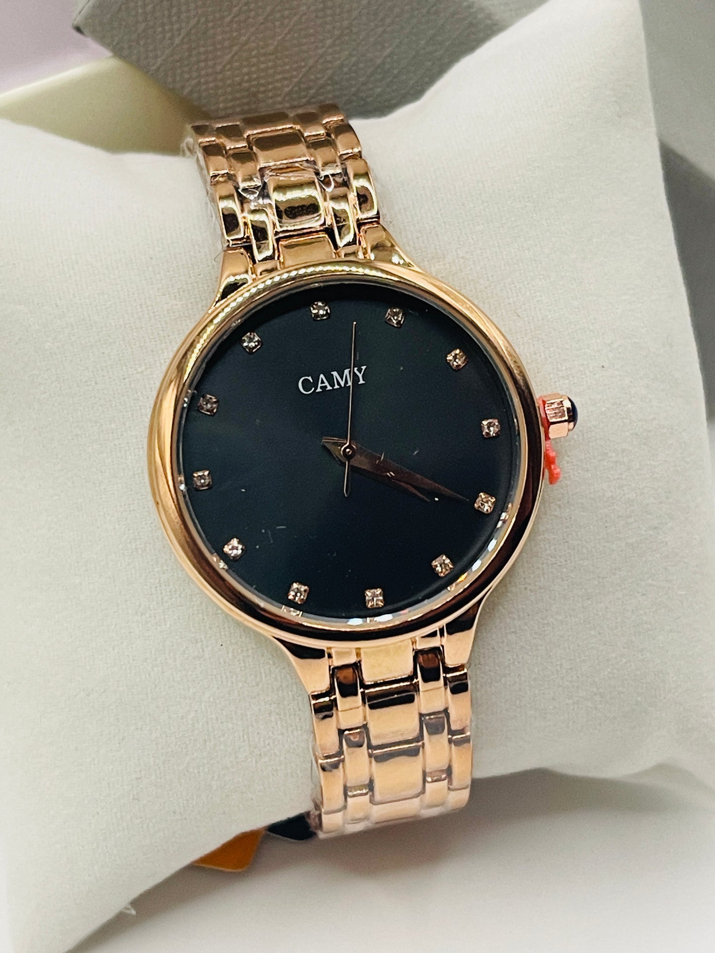 Rose Gold-Tone Classic Round Watch
