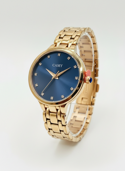 Rose Gold-Tone Classic Round Watch