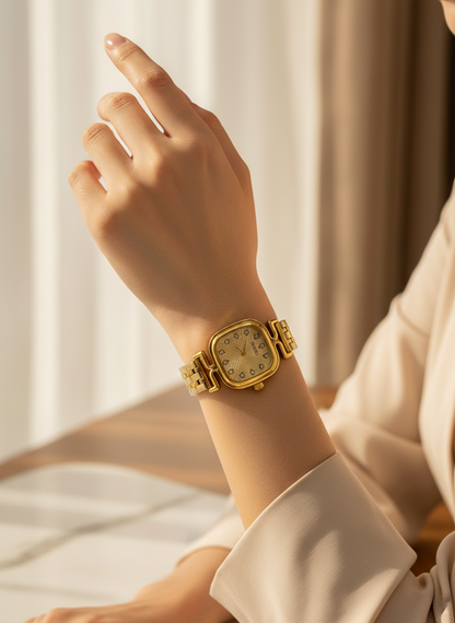 Casio Vintage Gold-Tone watch