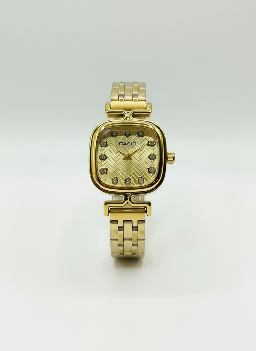 Casio Vintage Gold-Tone watch