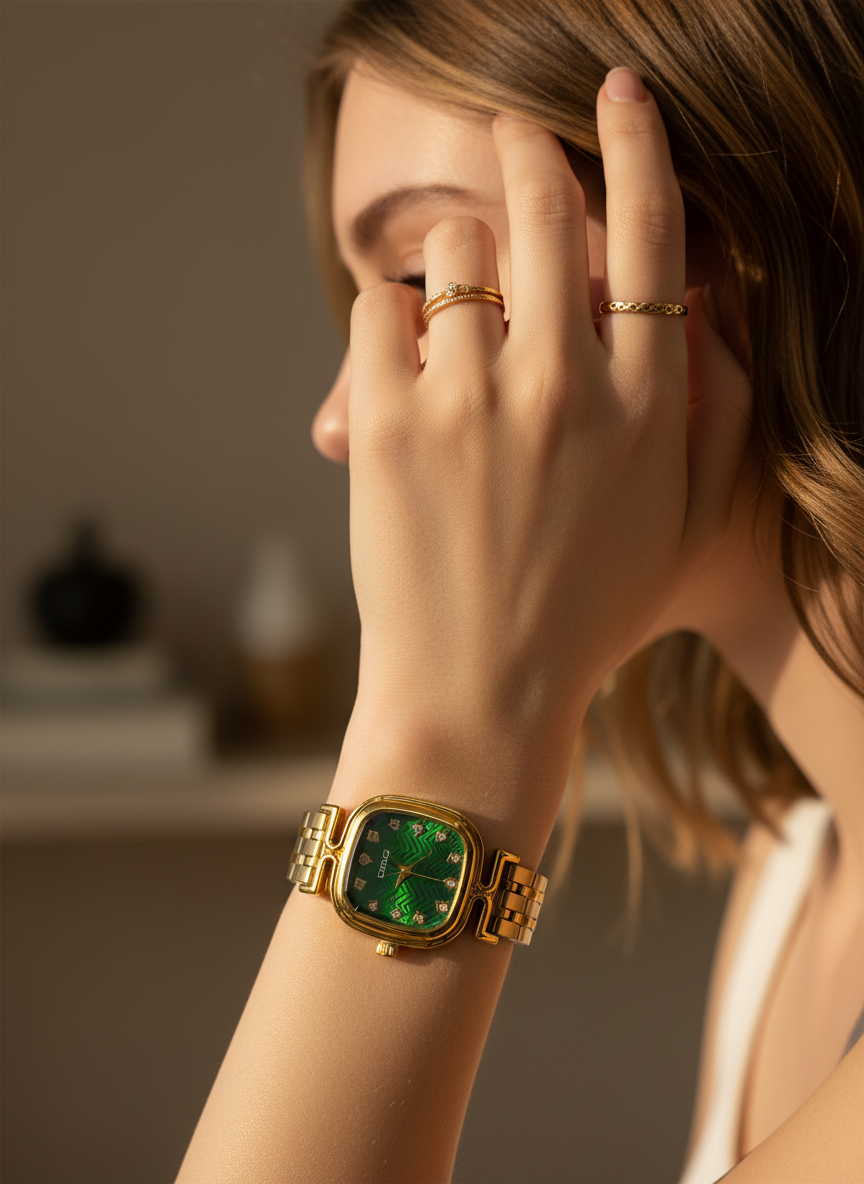 Casio Vintage Gold-Tone watch