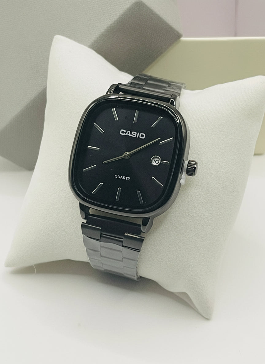 Casio Black Square watch