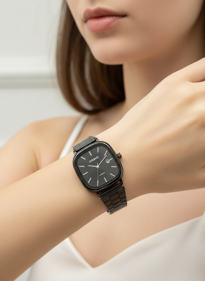 Casio Black Square watch