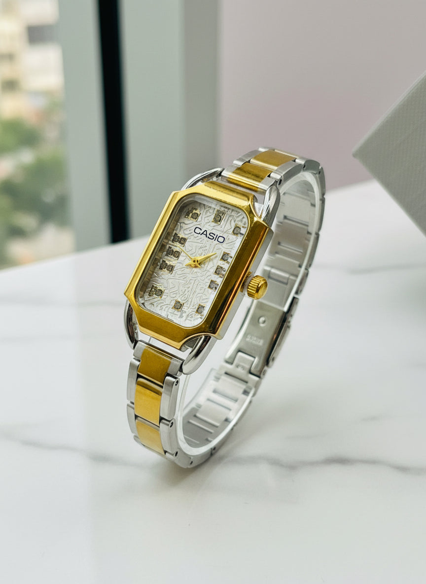 Vintage Style Rectangular Watch