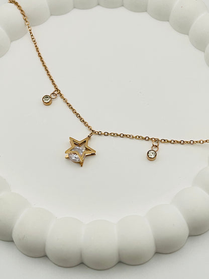 Rose Gold Star Bracelet