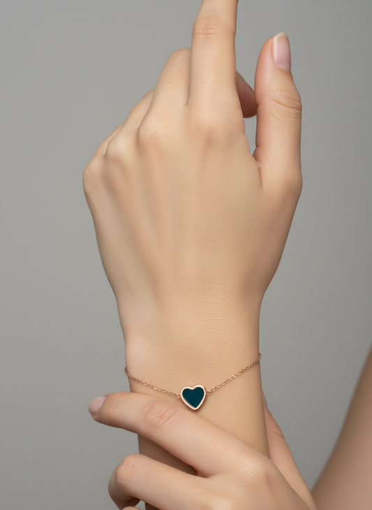 Simple Heart Shape Bracelet