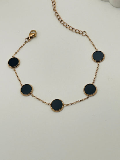 Midnight Circle Bracelet