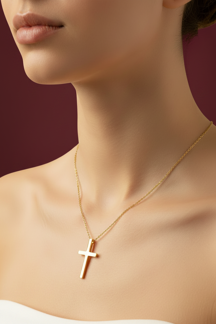Classic Gold Link Chain Necklace