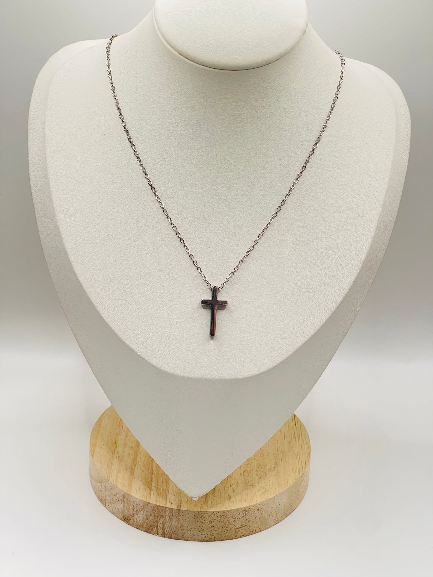 Silver Cross Necklace