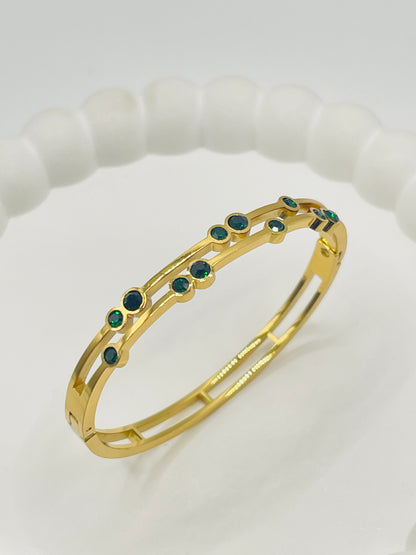 Emerald Spark Kids Bangle