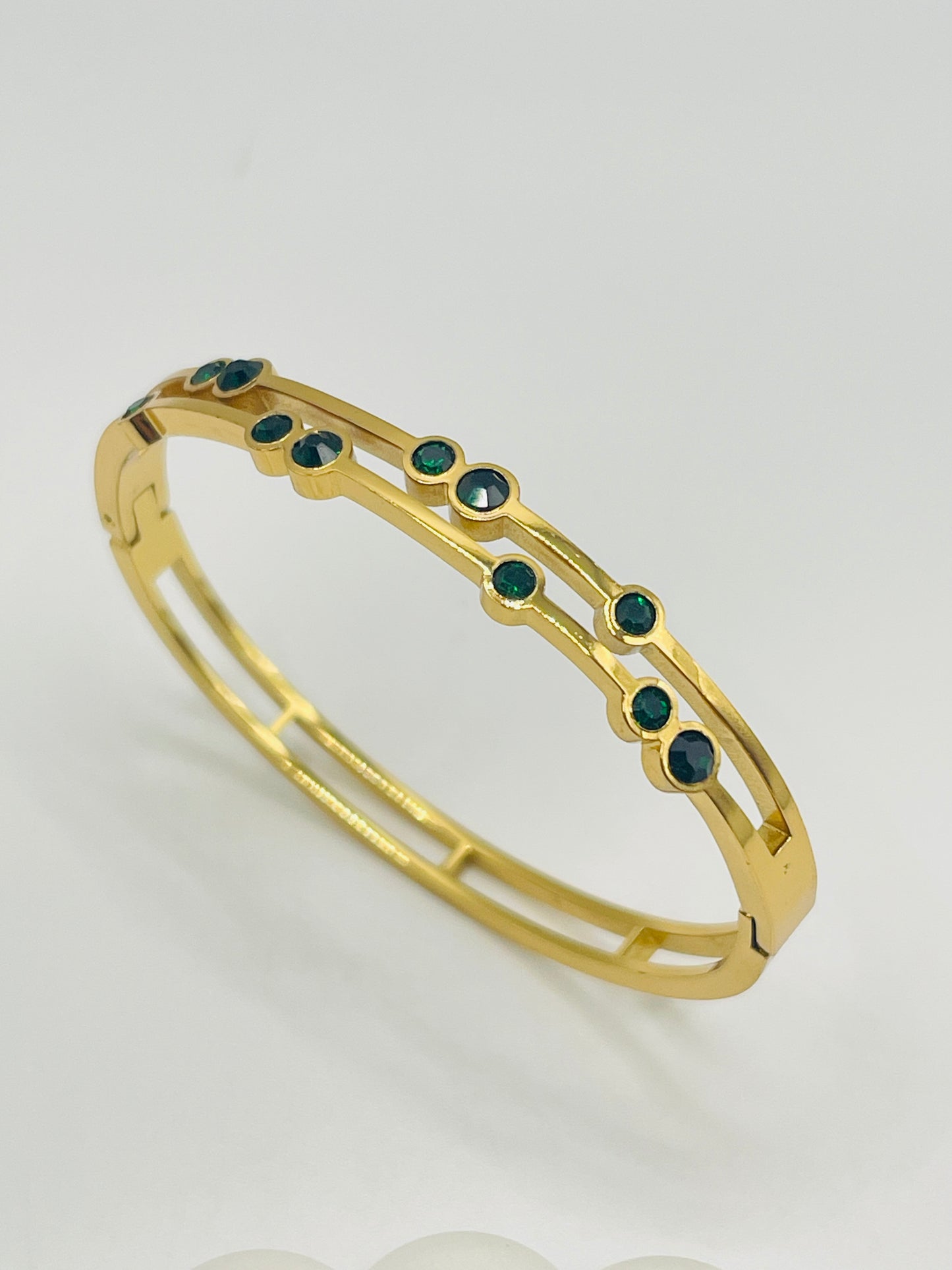 Emerald Spark Kids Bangle