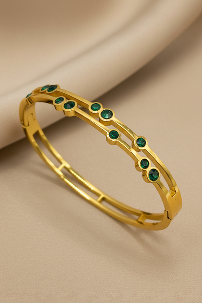 Emerald Spark Kids Bangle