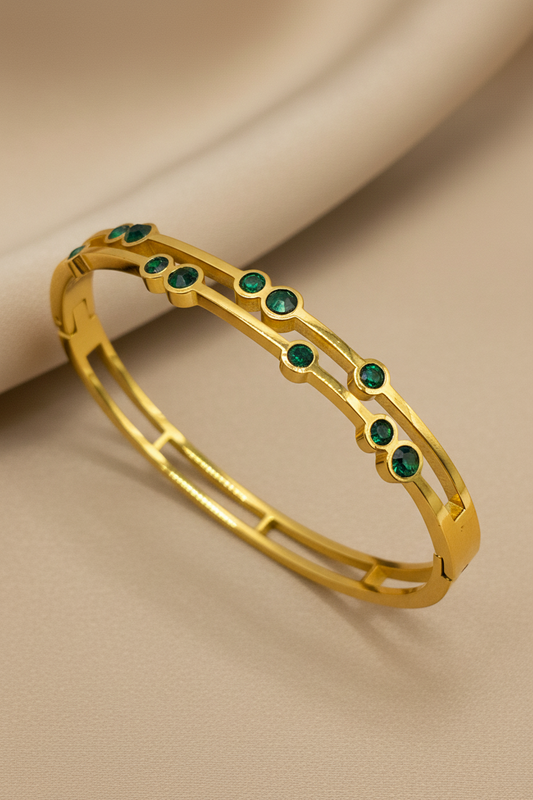Emerald Spark Kids Bangle