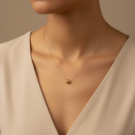 Delicate Chain Necklace -gold