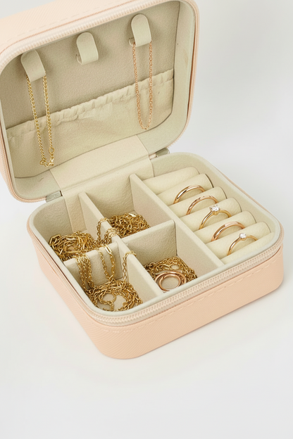 Elegant Travel Jewellery Organizer Box