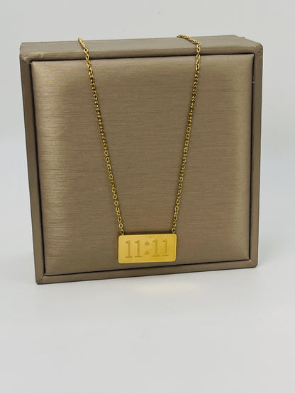 Angel Number 11:11 Chain-Gold