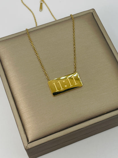 Angel Number 11:11 Chain-Gold