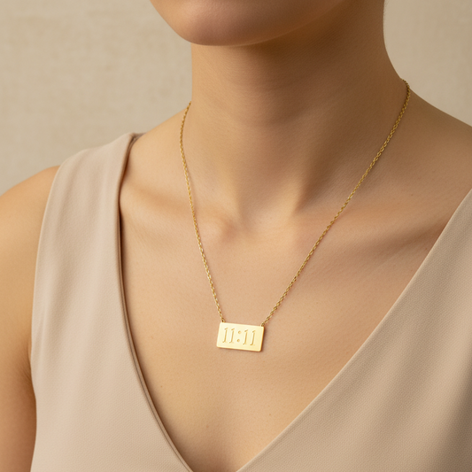 Angel Number 11:11 Chain-Gold